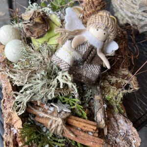 Amaryllis in gezellige winterse sferen